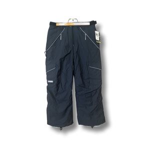 Black Dot girls winter pants black